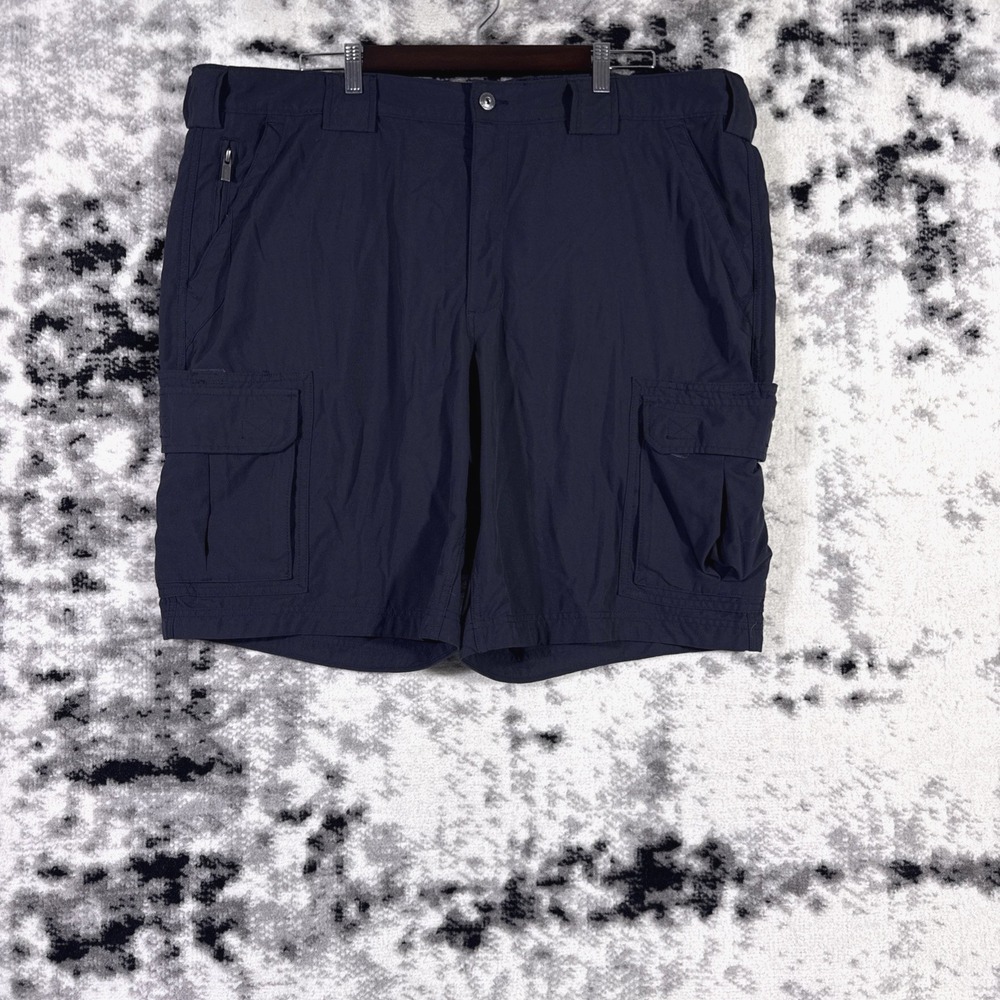 Duluth Trading Shorts Mens Size 2XL Black Performance Cargo Stretch Career